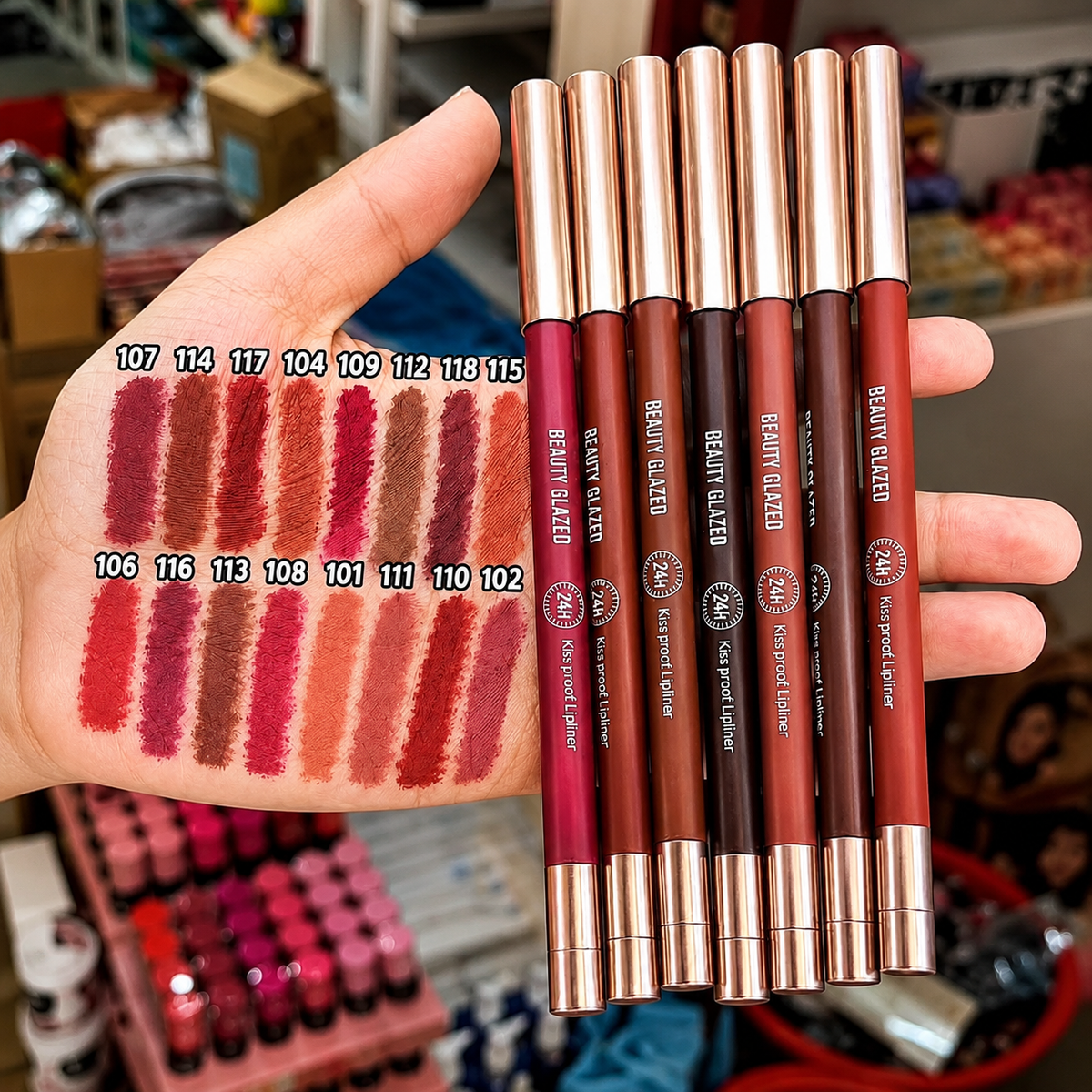 Beauty Glazed Kiss Proof Lipliner 1pc