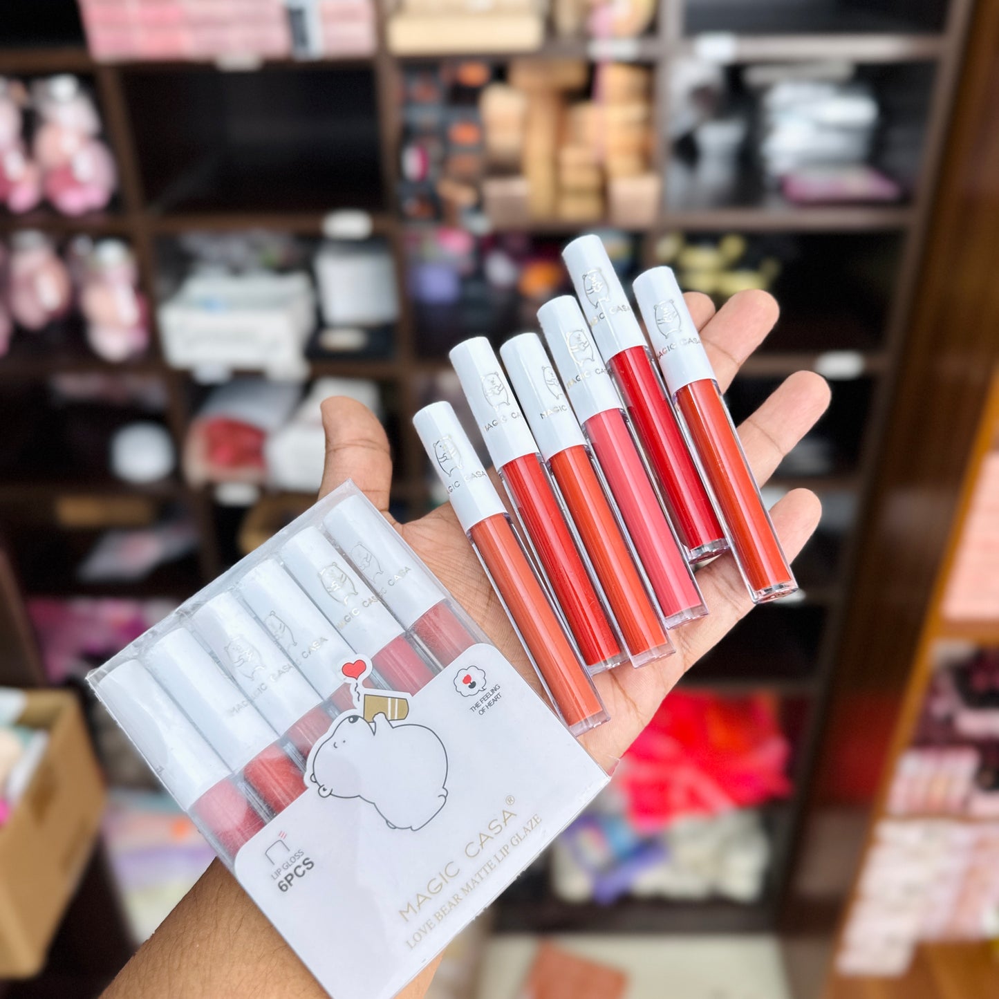 Casa Lipstick Set 6 pcs - Gorgeous Look