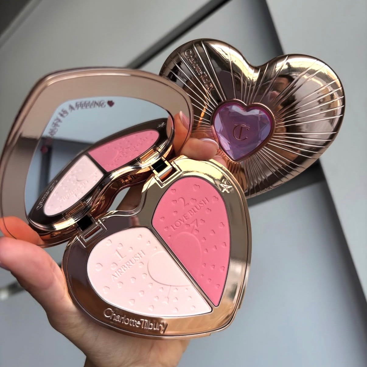 Charlotte Tilbury Airbrush Love Blush – Duo Compact