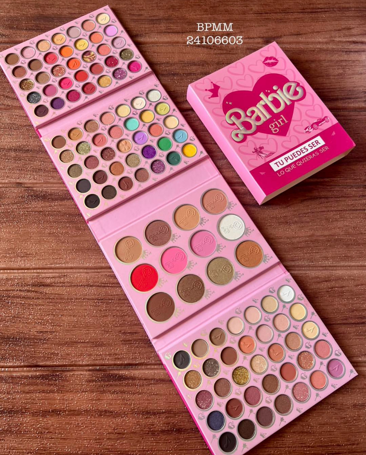 Barbie Long, Eyeshadow, Blush & Highlighter