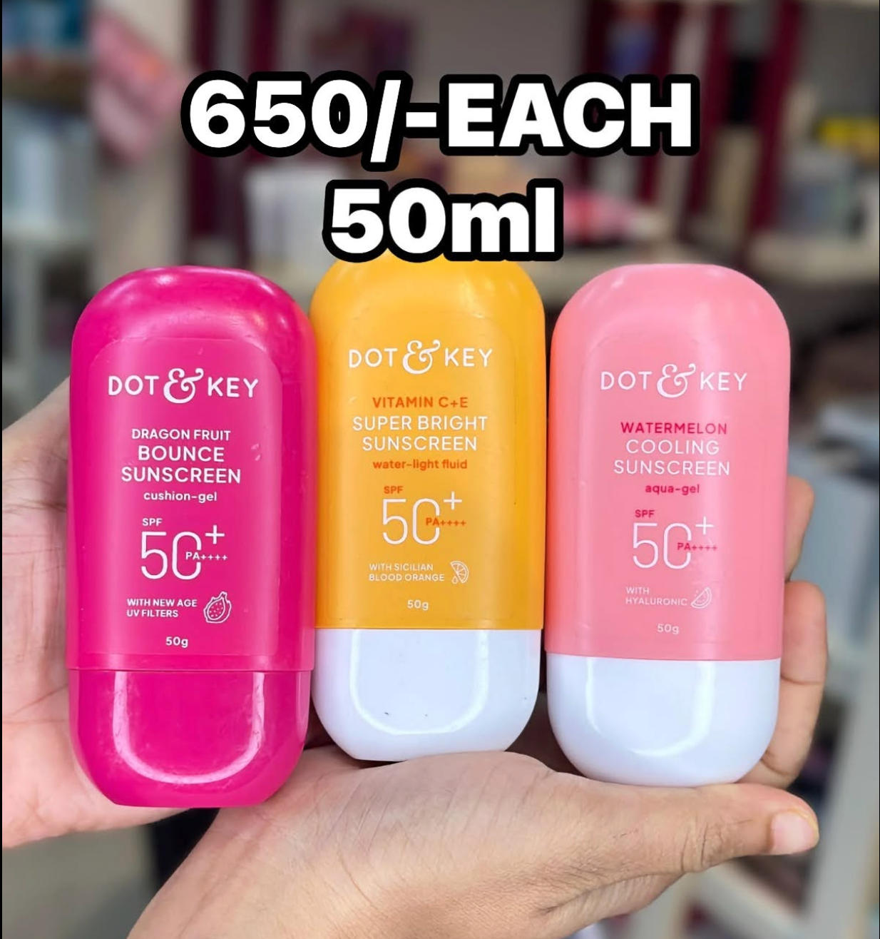 Dot & Key Sunscreen SPF 50+ PA++++ – 50g