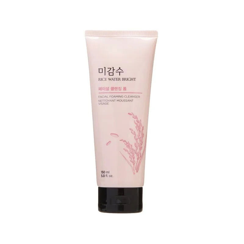 The Face Shop Rice Water Bright Foaming Cleanser Nettoyant Moussant – 100ml