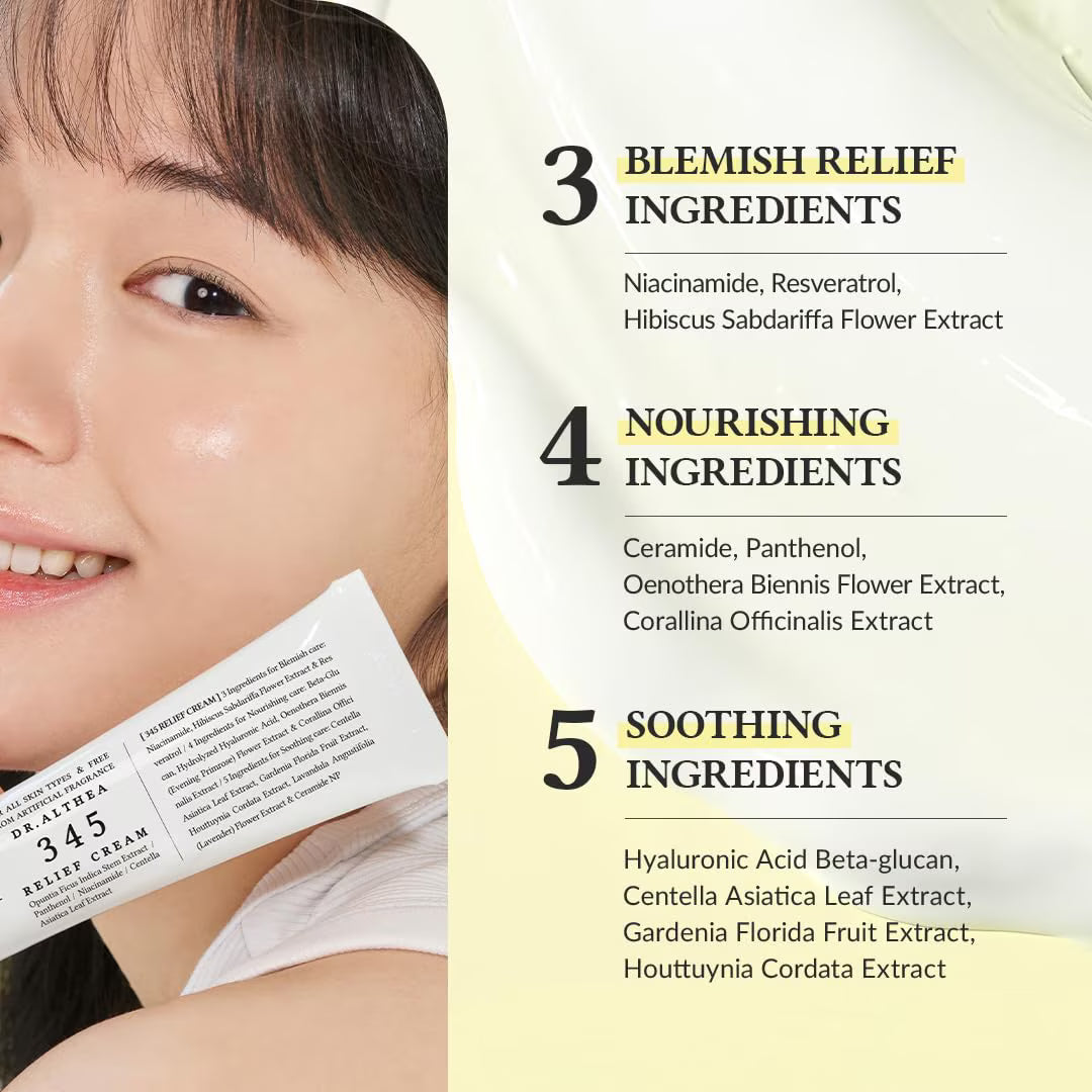 Dr. Althea 345 Relief Cream 50ml (Skin Care)