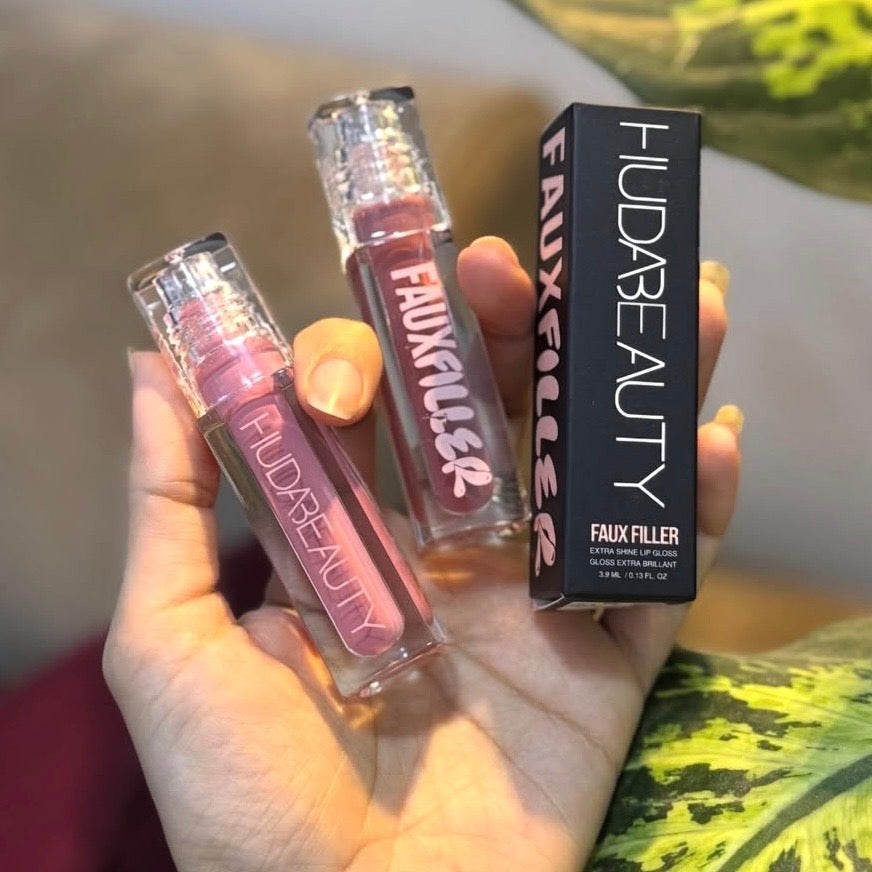 Hudabeauty FAUX FILLER Extra Shine Lip Gloss