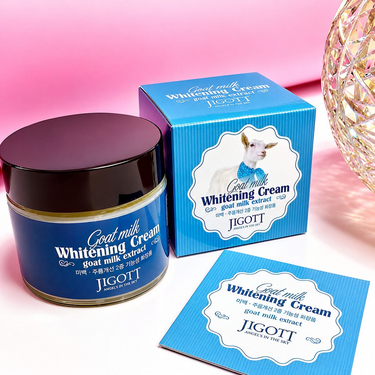 Jigott Brightening Cream - Goat Milk Extract