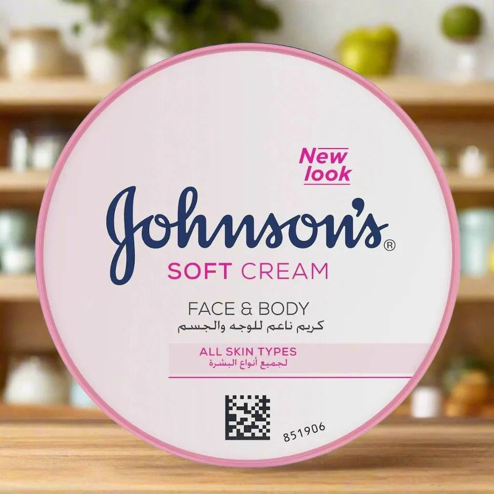 Johnson's Soft Cream Face & Body 200ml