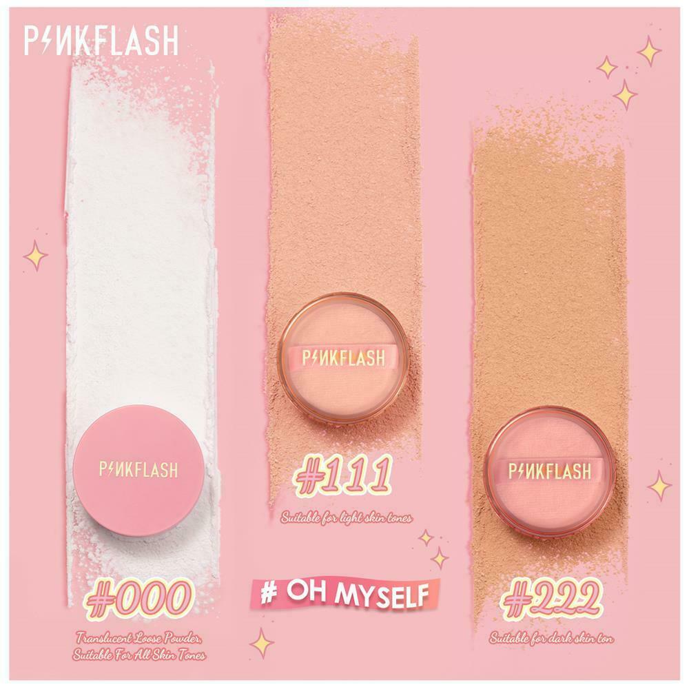 PINKFLASH Loose Powder – Long Lasting Oil Control