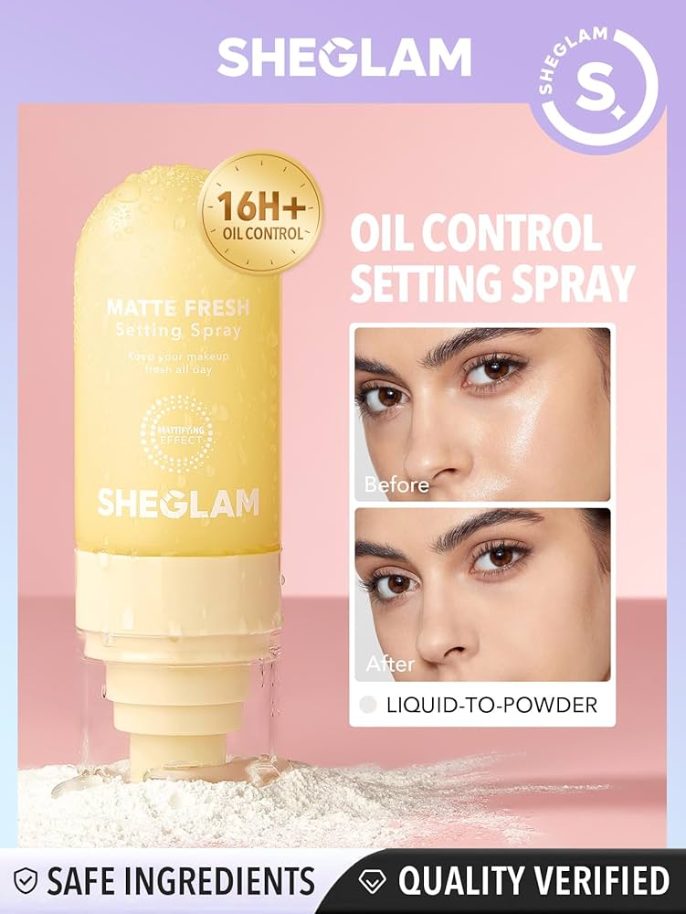 SHEGLAM Matte Fresh Setting Spray 55ml