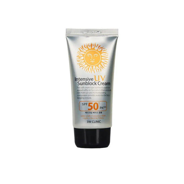3W Clinic Intensive UV Sunblock Cream SPF50+ PA+++ 70ml