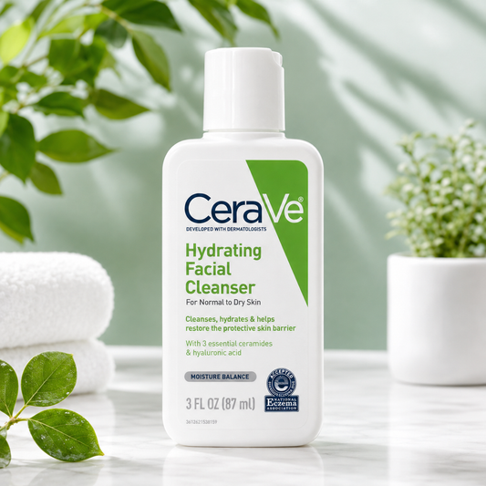 CeraVe Hydrating Facial Cleanser For Normal to Dry Skin 87ml