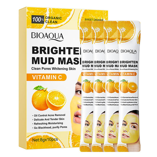BIOAQUA Vitamin C Brightening Mud Mask