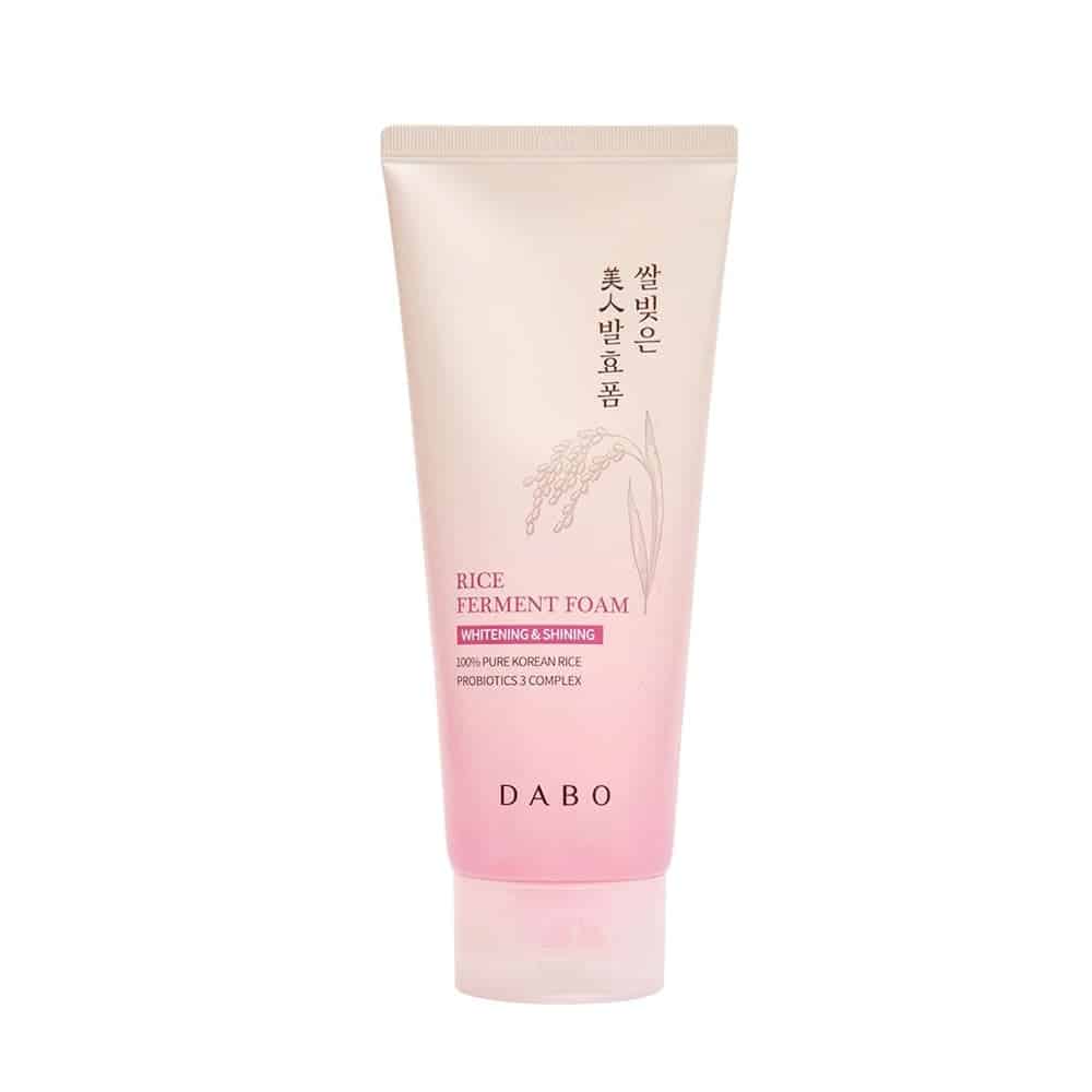 Dabo Rice Whitening Face Wash Shining Ferment Foam 180ml