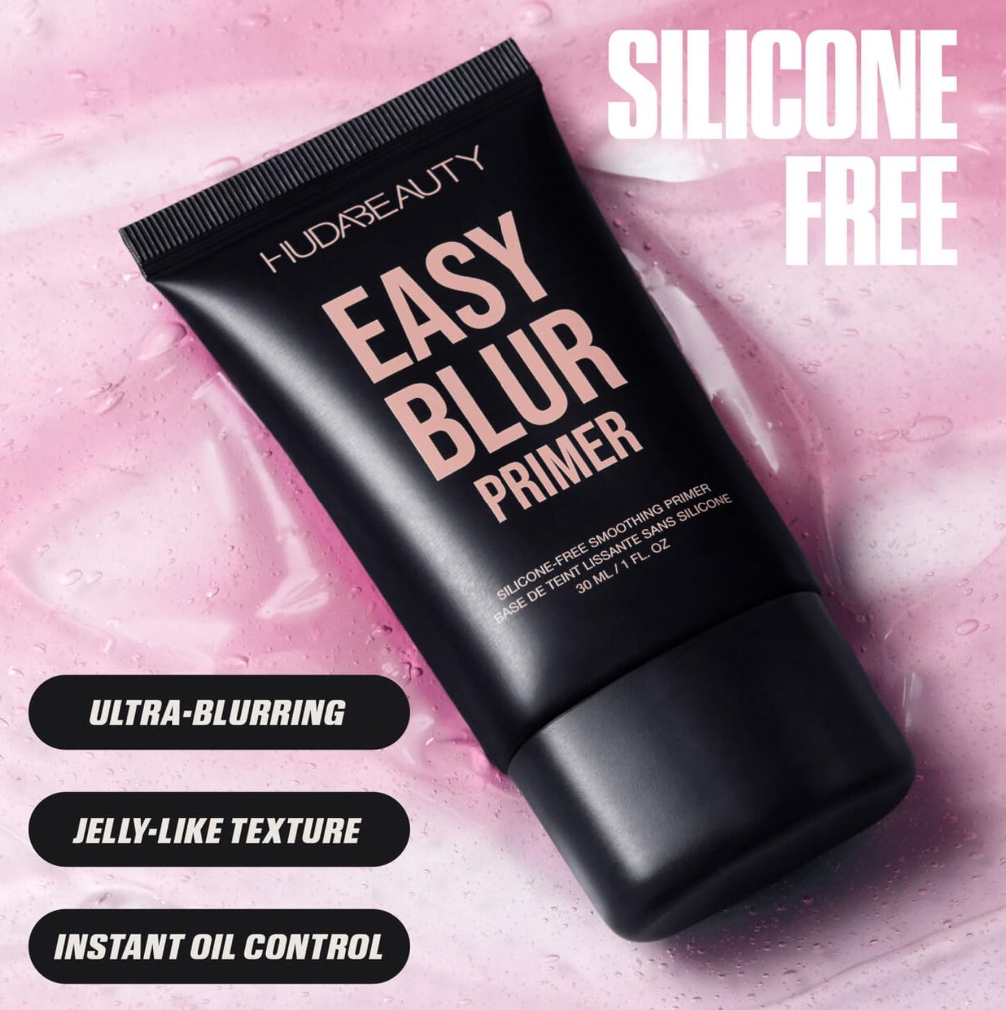 Huda Beauty Easy Blur – Silicone-Free Smoothing & Pore-Minimizing Primer 30ml
