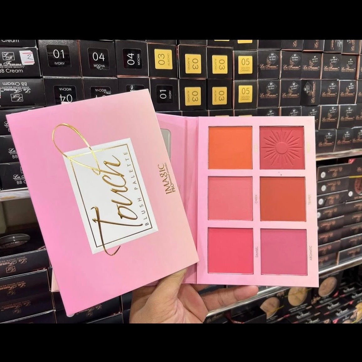 Imagic Blush Palette – High Pigmented