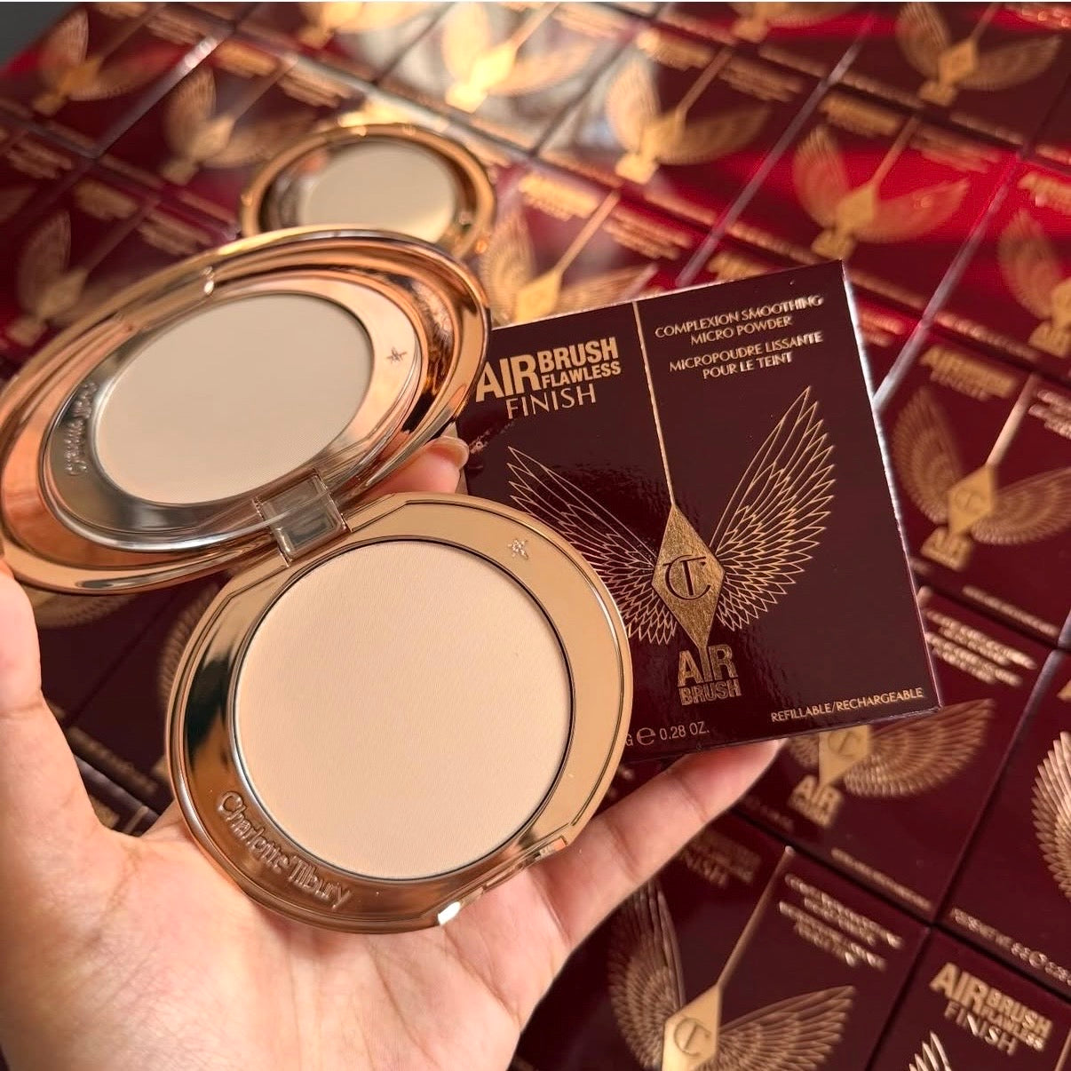 Charlotte Tilbury Airbrush Flawless Finish Setting Powder – 01 Fair