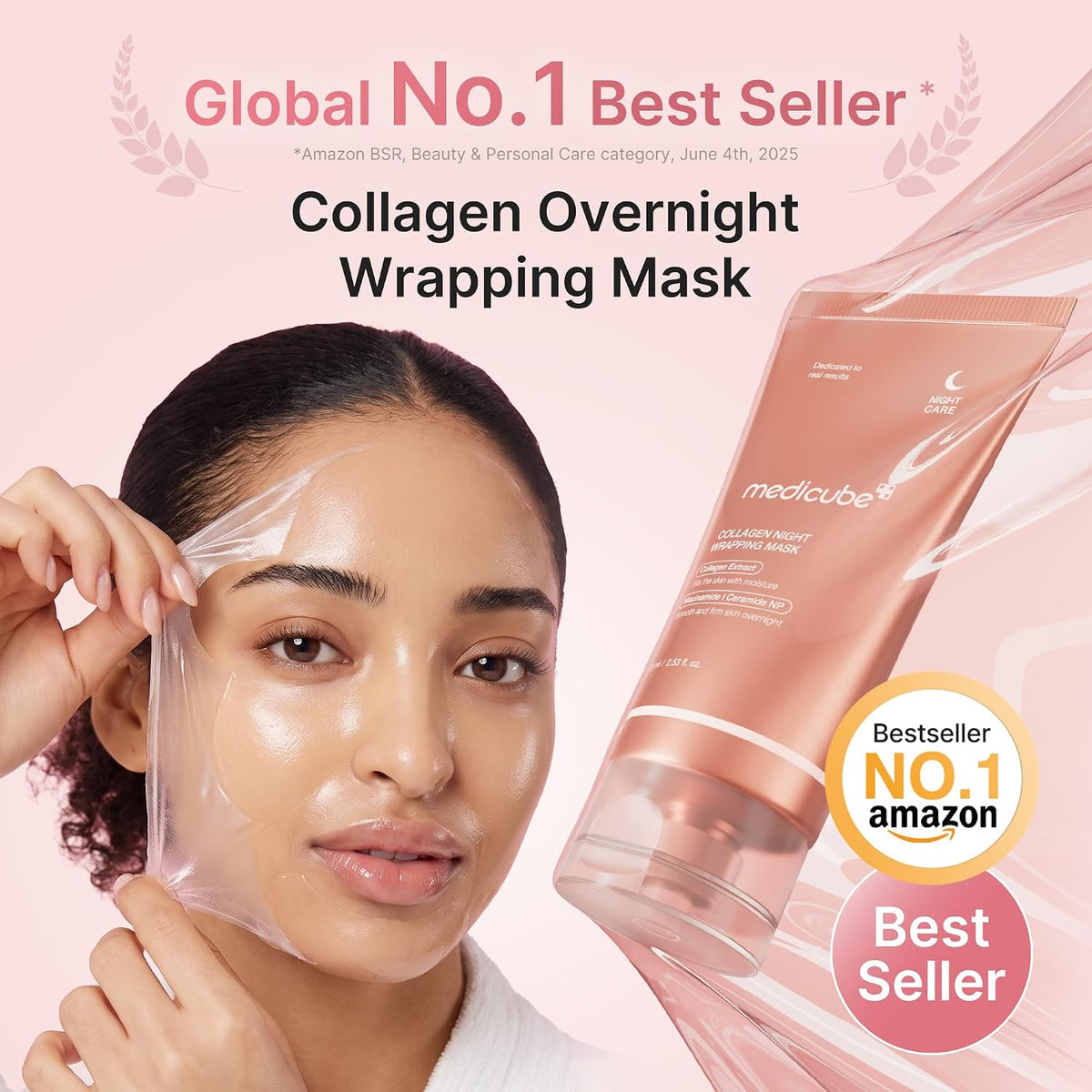 Medicube Collagen Night Wrapping Mask _Made in Korea _ Glass Skin