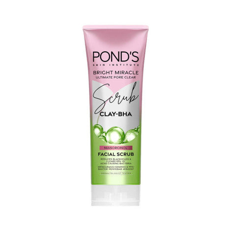 Pond's Bright Miracle Pore Clear Facial Scrub 100g