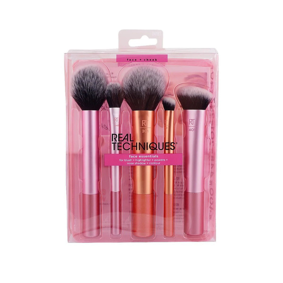 Real Techniques Everyday Essentials Complete Face Makeup Brush Set