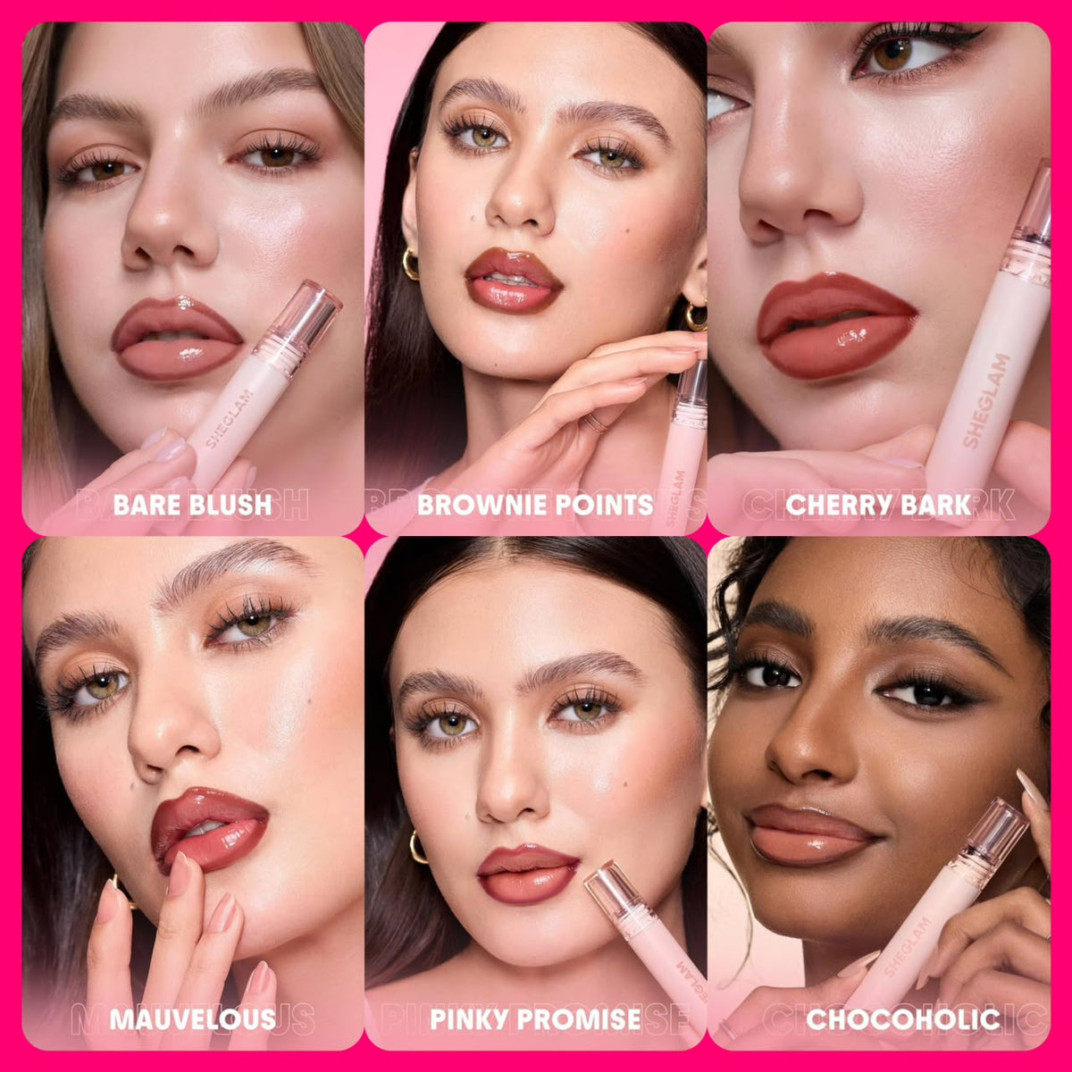 SHEGLAM Fall In Line Peel Off Lip Liner Stain (Also used as lip tint)