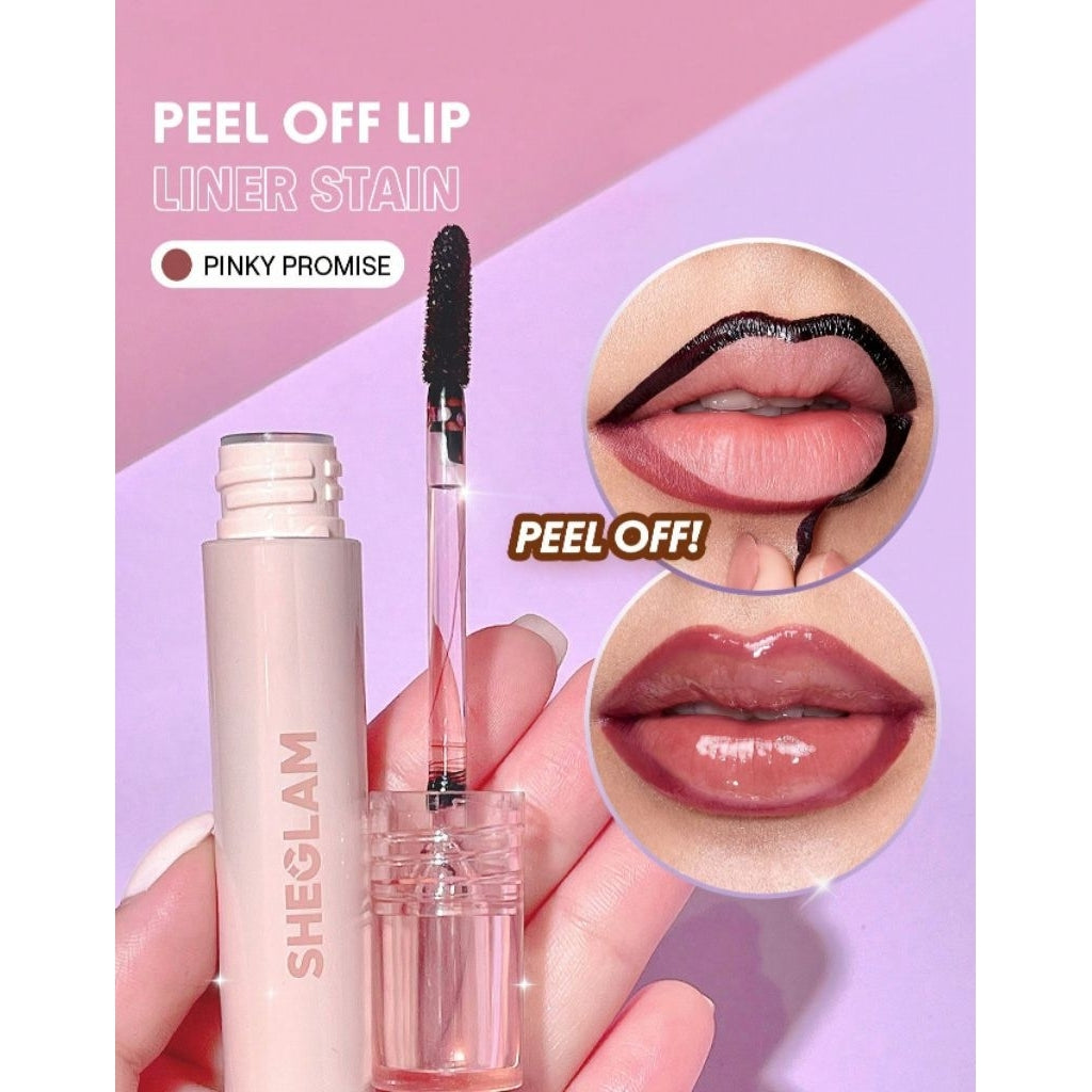 SHEGLAM Fall In Line Peel Off Lip Liner Stain (Also used as lip tint)