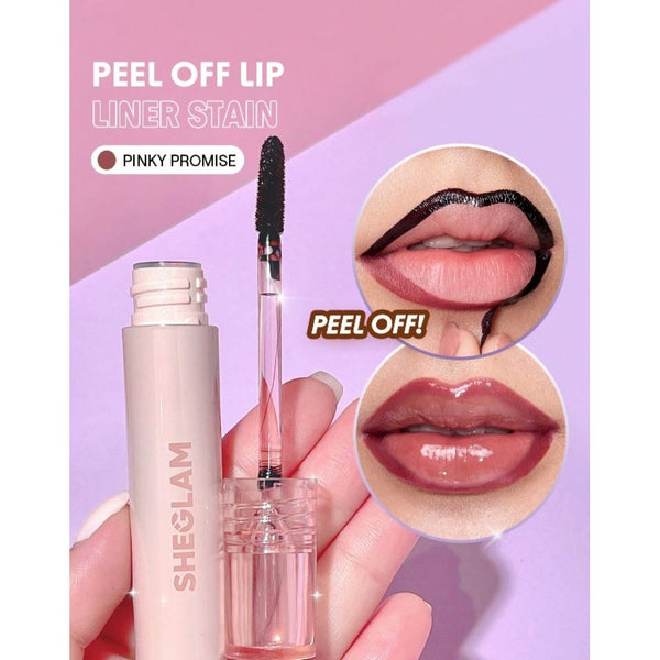 SHEGLAM Fall In Line Peel Off Lip Liner Stain (Also used as lip tint)