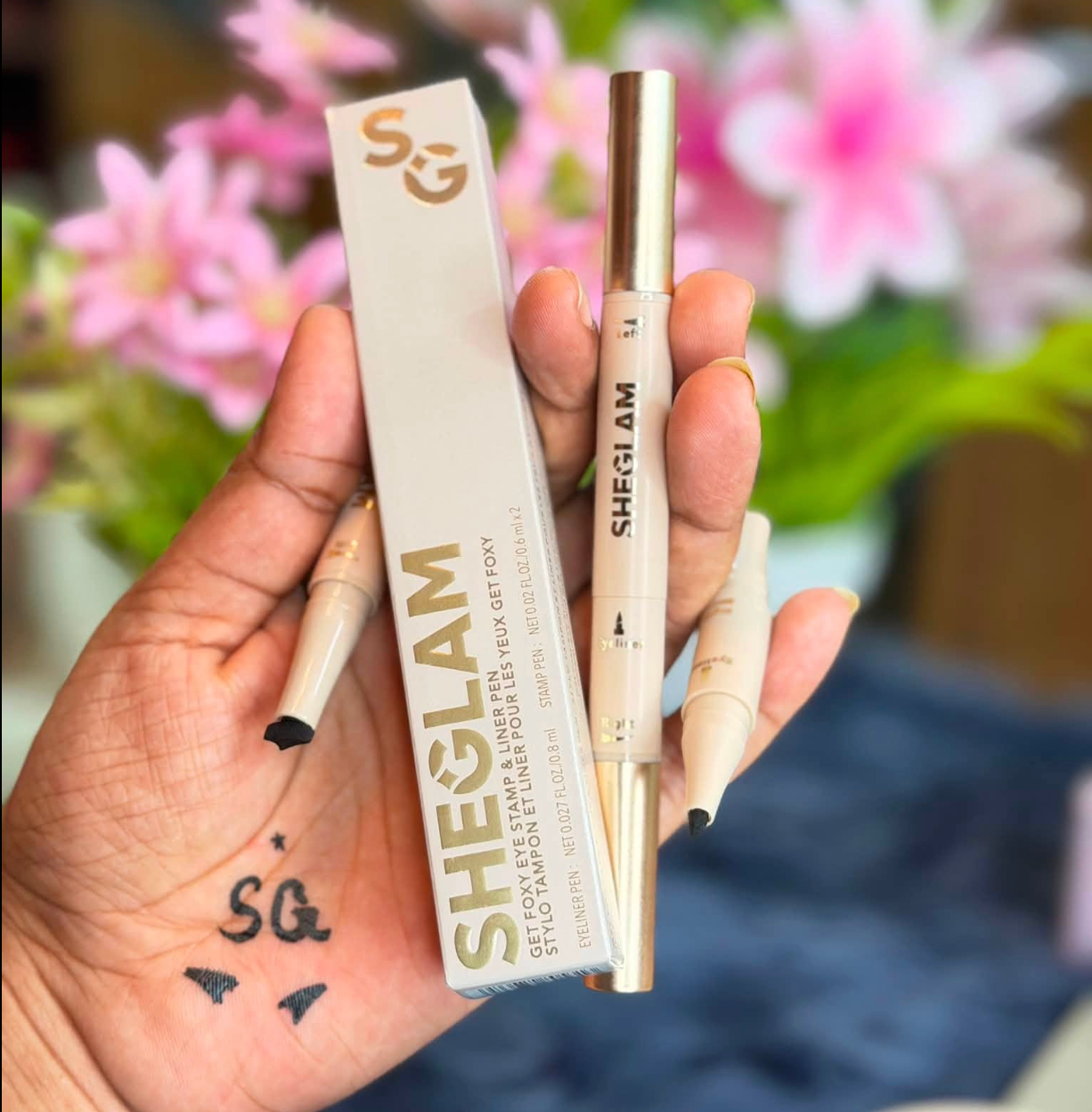 SHEGLAM Get Foxy Eye Stamp & Eyeliner Pen - Instant Eyes 100% Waterproof