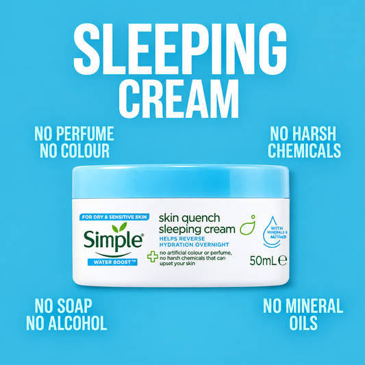 Simple Skin Quench Sleeping Cream 50ml