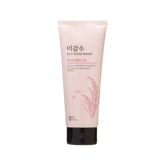 The Face Shop Rice Water Bright Foaming Cleanser Nettoyant Moussant – 100ml