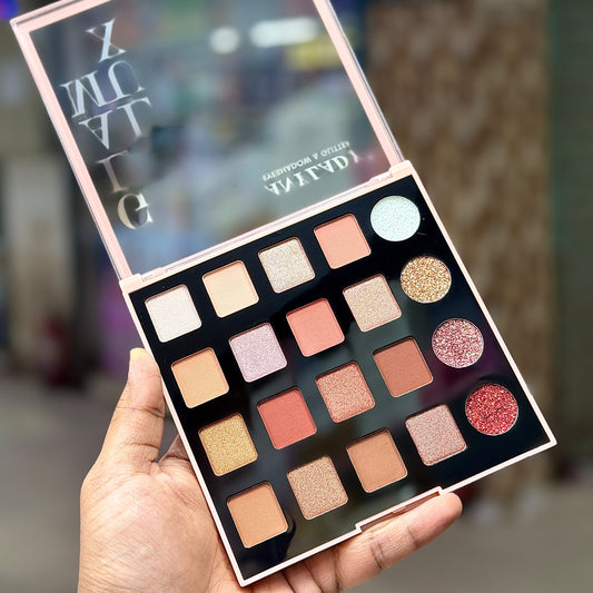 Anylady Glamux Marvel Eyes Eyeshadow & Glitter Palette – 20 Shades