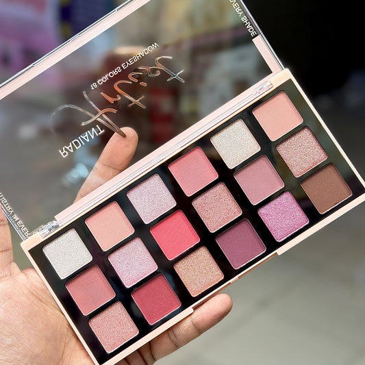 Anylady Radiant Artist Eyeshadow Palette – 18 Colors
