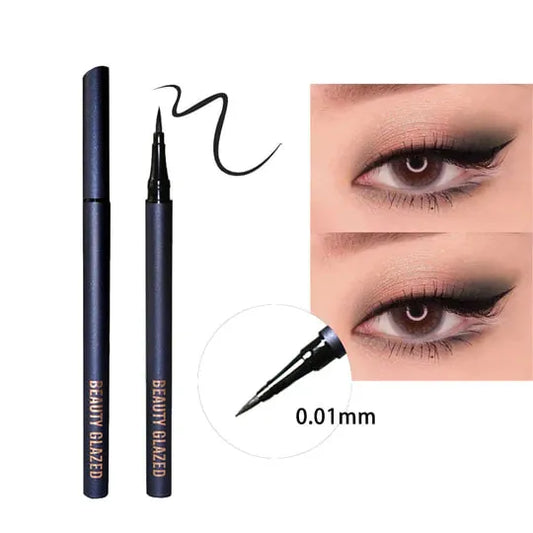 Beauty Glazed Extremely Fine Silky Black Eyeliner - 100% Waterproof