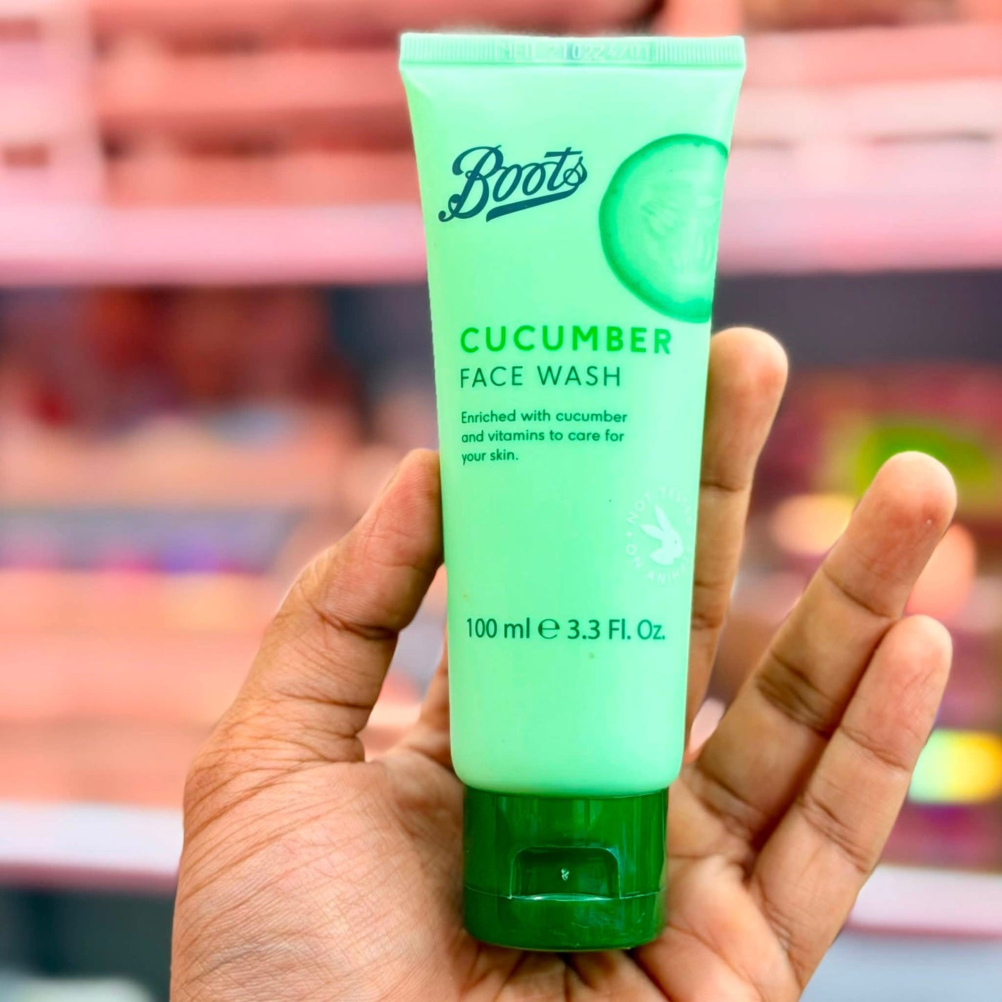 Boots Cucumber Gentle Face Wash 100ml
