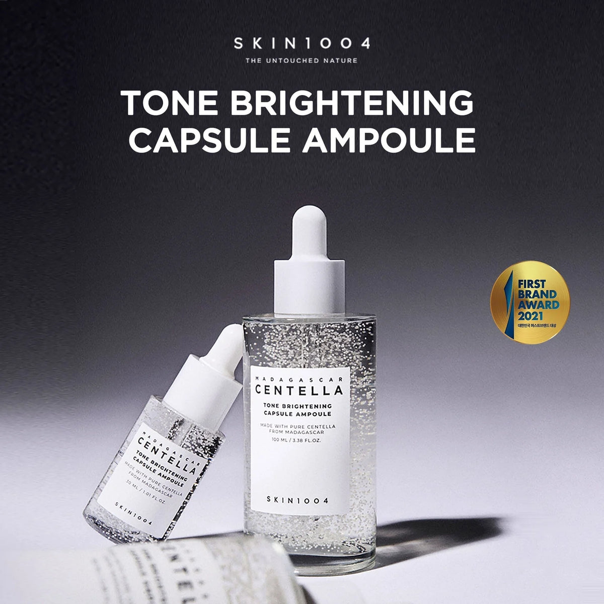 SKIN 1004 Centella Madagascar Tone Brightening Capsule Ampoule 100ml (Big Size)