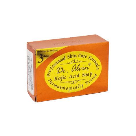 Dr Alvin Professional Skin Care Formula Kojic Acid Soap Brightens Skin 1pc