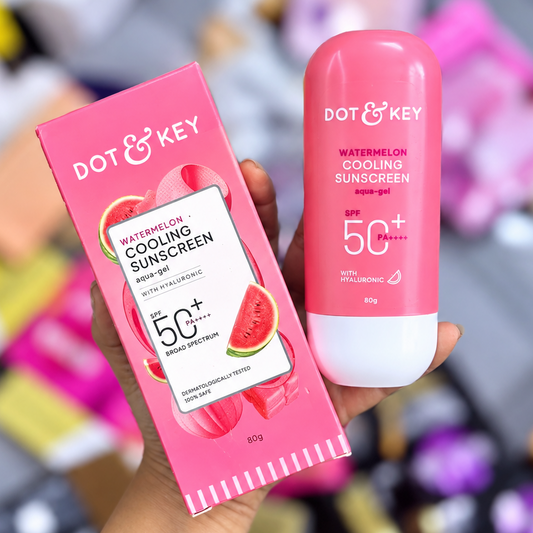 Dot & Key Watermelon Cooling Sunscreen SPF 50+ PA++++ 80gm - Special Offer