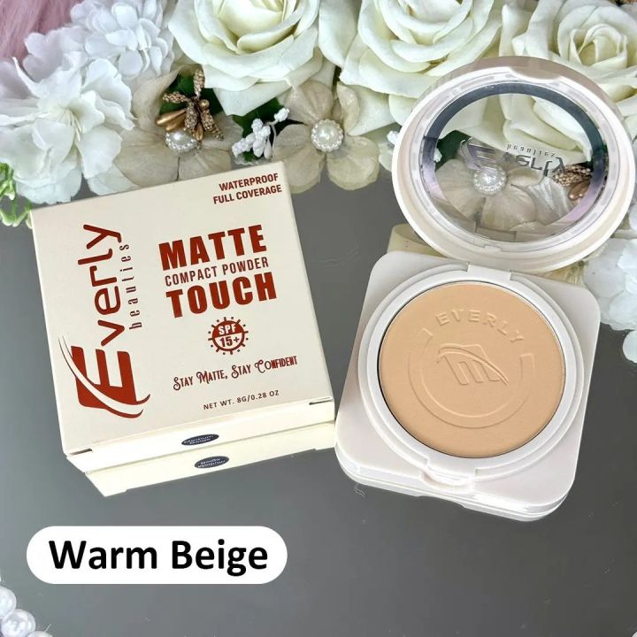 Everly Beauties Matte Touch Compact Powder SPF 15++