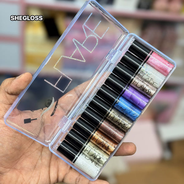 FLARE Glitter Eyeliner – 10 PCS