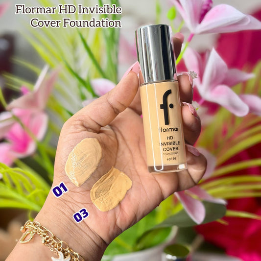 Flormar Full Coverage HD Invisible Cover Foundation
