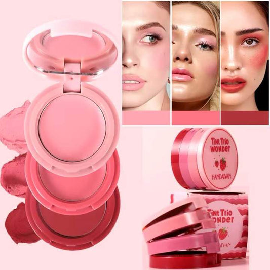 Handaiyan 3 in 1 Tint Trio Wonder Blush