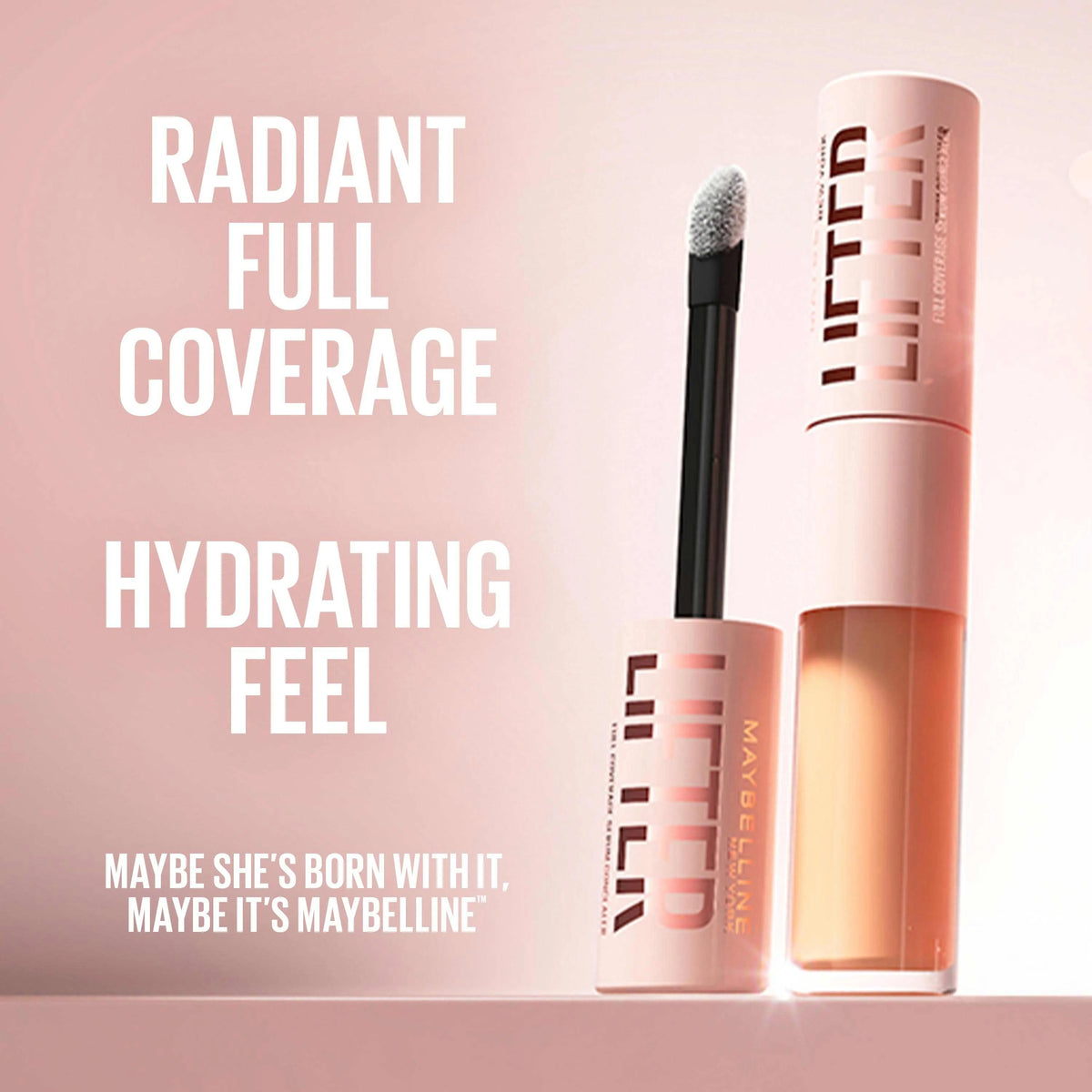 Maybelline Lifter Concealer – Full Coverage Serum Concealer 9.76ml
