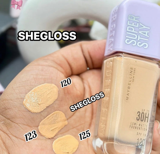 Maybelline Super Stay Lumi Matte Foundation 30 hour coverage