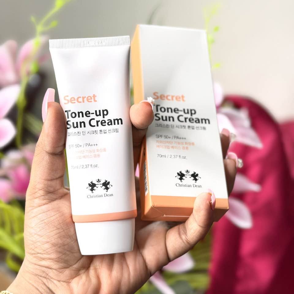 Christian Dean Secret Tone Up Sun Cream SPF 50+ - 70ml