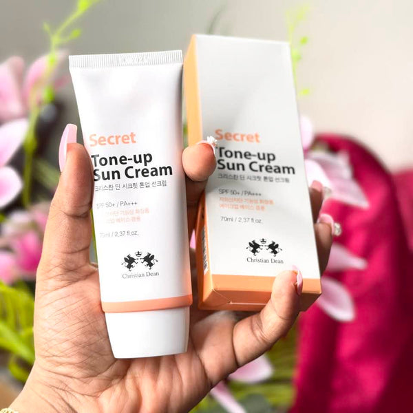 Christian Dean Secret Tone Up Sun Cream SPF 50+ - 70ml