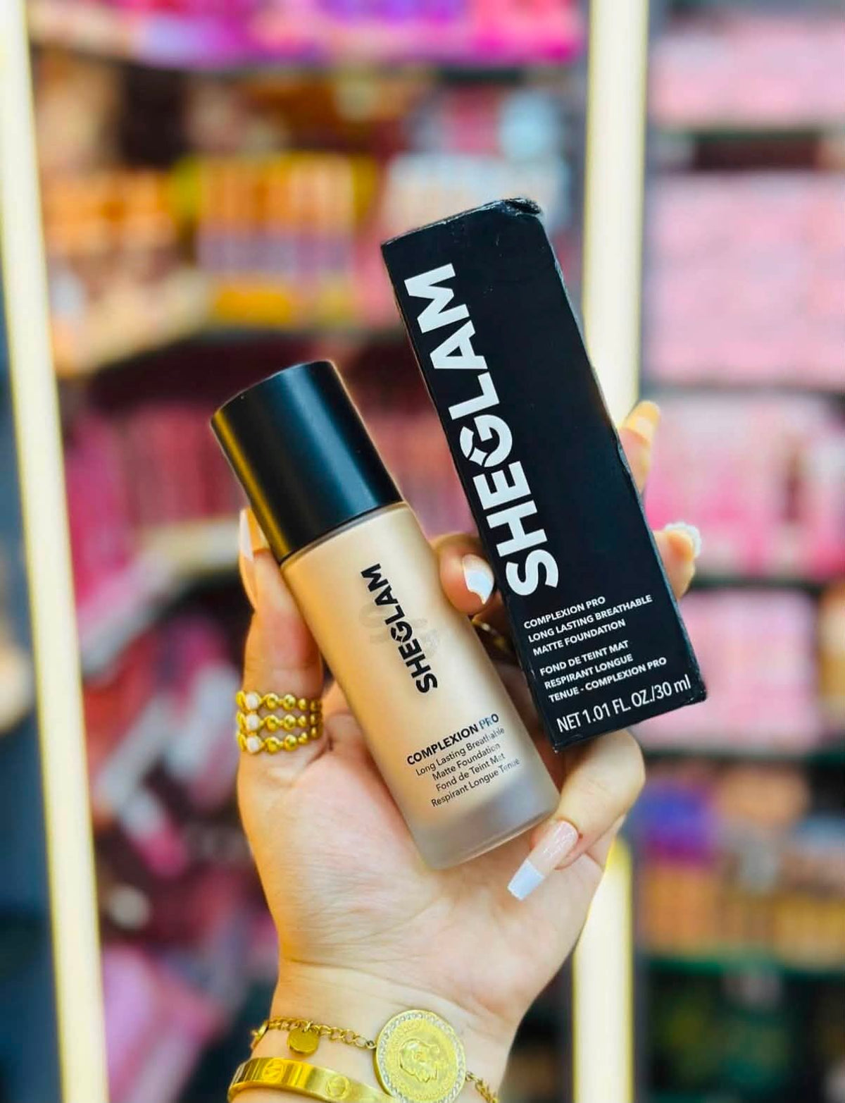 SHEGLAM Complexion Pro Long Lasting Breathable Matte Foundation 30ml