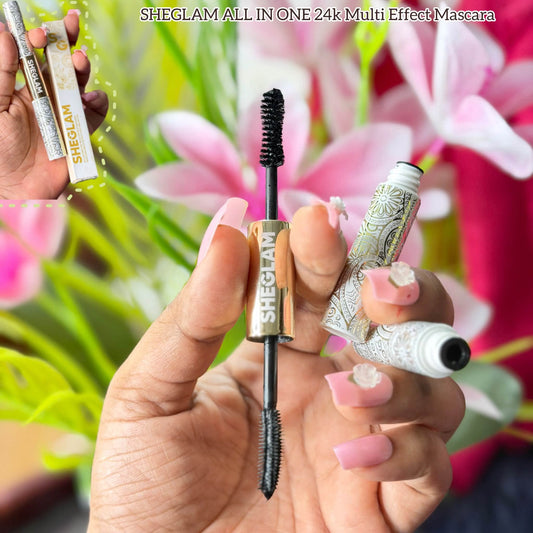 SHEGLAM 24K Gold Edition Mascara – Volumizing & Lengthening