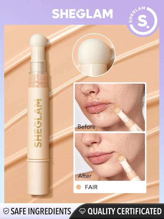 SHEGLAM Complexion Boost Concealer – Full Coverage Brightening Concealer 4.5g