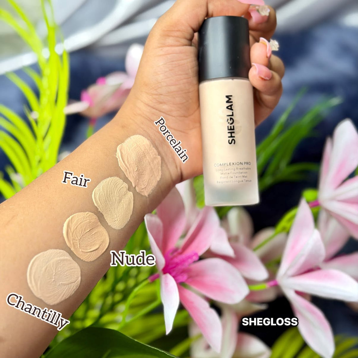SHEGLAM Complexion Pro Long Lasting Breathable Matte Foundation 30ml