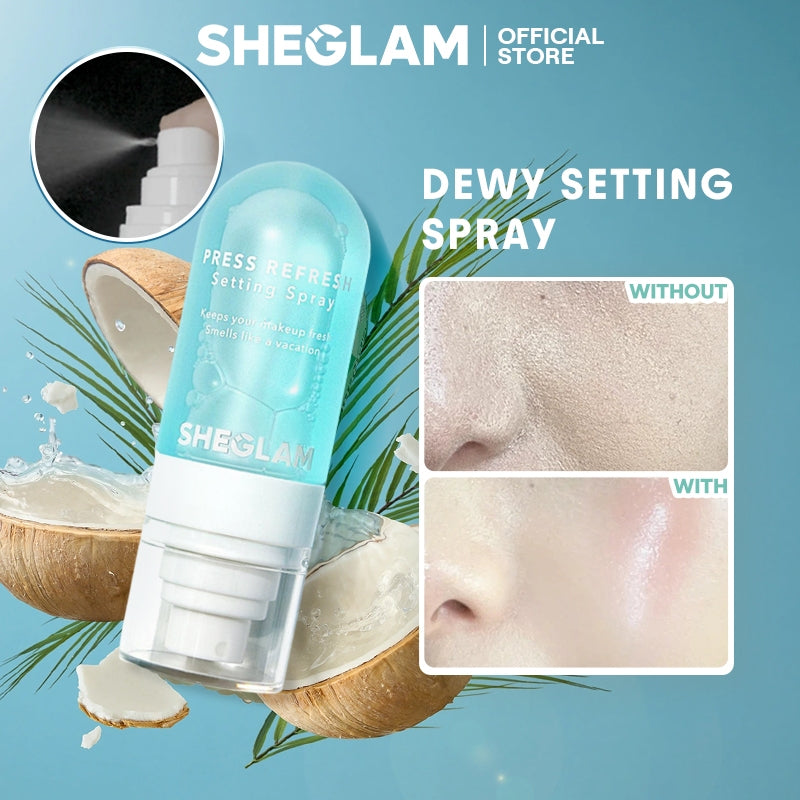 SHEGLAM Press Refresh Dewy Setting Spray - 55ml