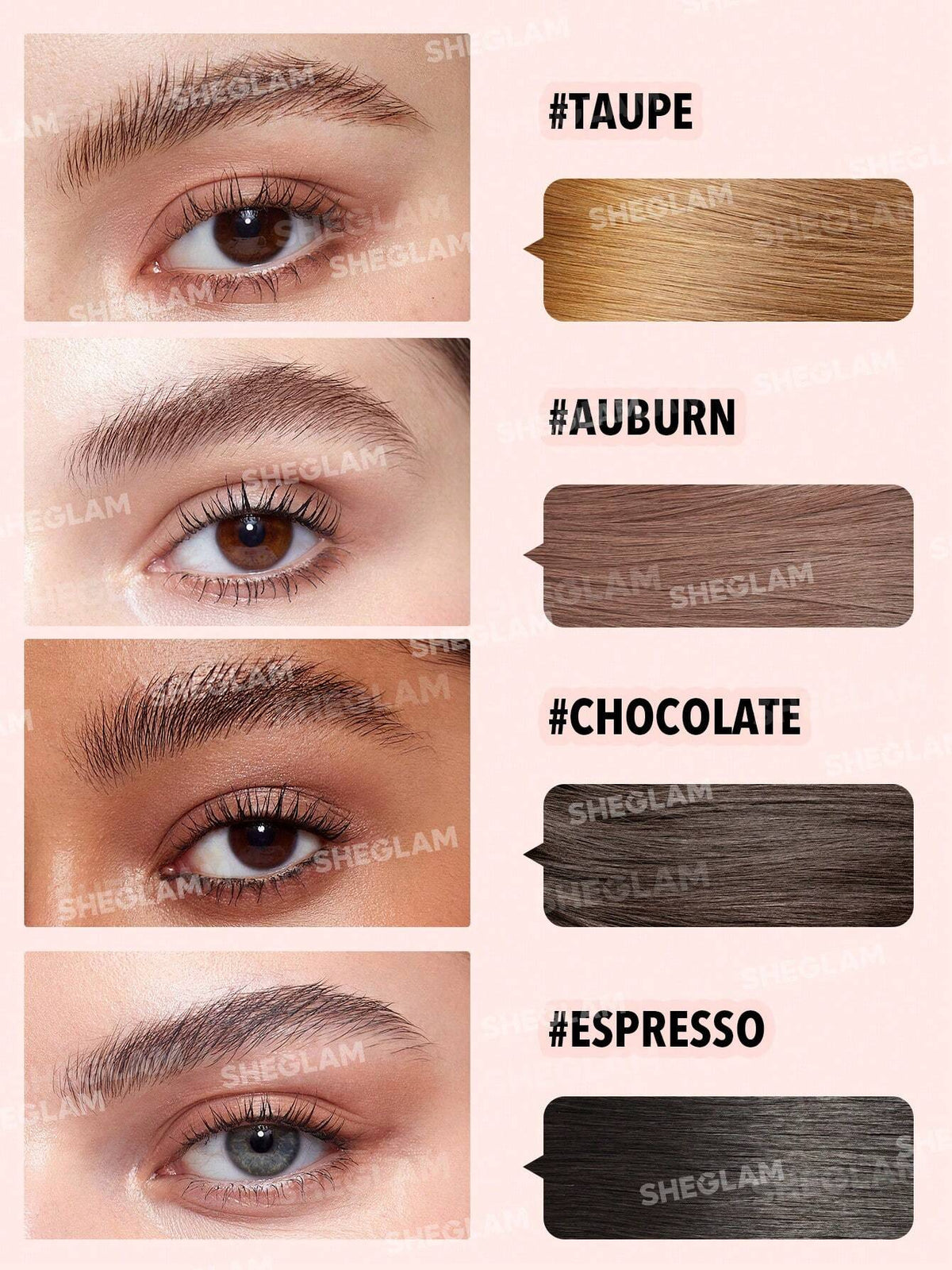 SHEGLAM Hold 'Em Up Tinted Eyebrow Gel