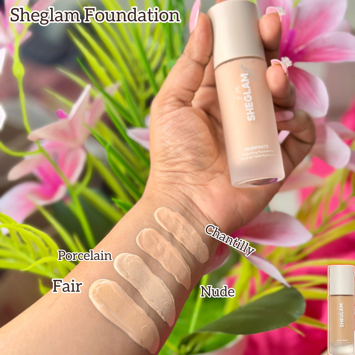 SHEGLAM Skinfinite Hydrating Foundation 30ml